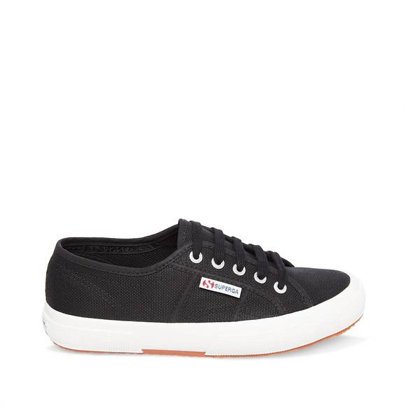 NEW SUPERGA women's 2750 cotu classic sneaker in black - Picture 1 of 6